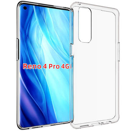 TPU чохол Epic Transparent 1,5mm для Oppo Reno 4 Pro, фото 1