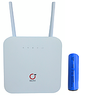 4G WIFI роутер модем маршрутизатор Olax AX6 PRO с 3G 4G модемом две антенны аккумулятор