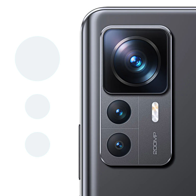 Гнучке захисне скло 0.18mm на камеру (тех.пак) для Xiaomi 12T / 12T Pro