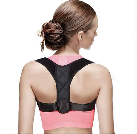 Корсет для корекції спини для дорослих, дітей, жінок, чоловіків, корекція постави, фото 1