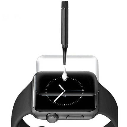 Захисне 3D скло Mocolo з УФ лампою для Apple watch Series 7/8 (41mm), фото 3