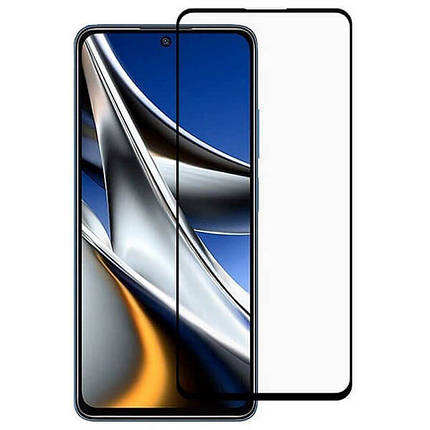 Захисне скло XD+ (full glue) (тех.пак) для Xiaomi Poco X4 Pro 5G, фото 1