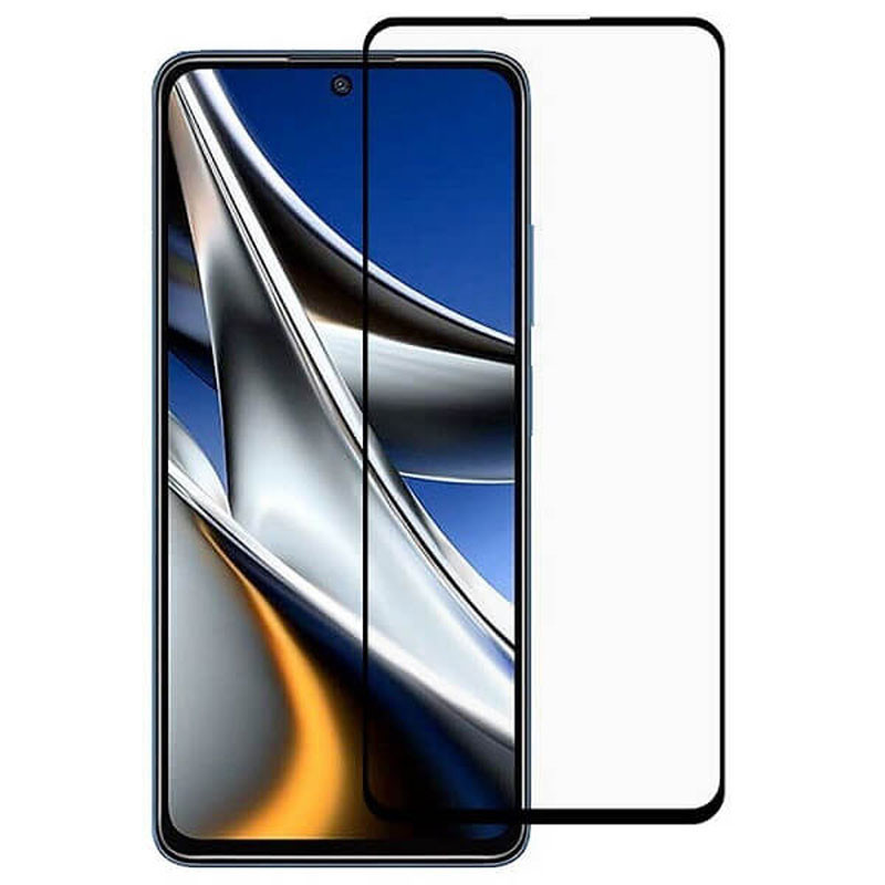 Захисне скло XD+ (full glue) (тех.пак) для Xiaomi Poco X4 Pro 5G