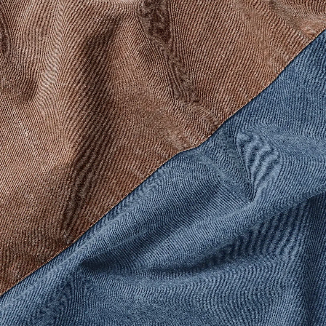 GRILLTIDER Кухонный фартук, синий/коричневый, 69x92 см - фото 4 - id-p1881779958