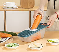 Мультислайсер 7 в 1 Терка Овощерезка Шинковка Слайсер с контейнером Salad cutter vegetable chopper