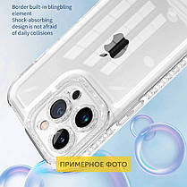 Чохол TPU Starfall Clear для TECNO Spark 7, фото 3