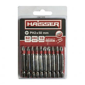 Біта магнітна PH2 x 50 мм, сталь S2 HAISSER