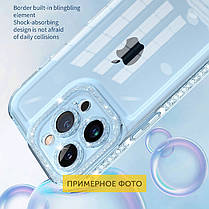 Чохол TPU Starfall Clear для TECNO Spark 8C, фото 4
