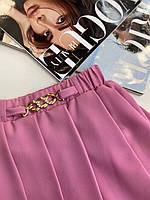 Нарядная плиссированная юбка для девочки Розовая 23КО2А 103, BLM, Розовый, Девочка, Лето, 3 года