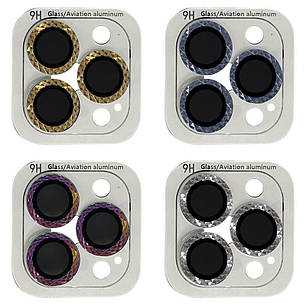 Захисне скло Metal Shine на камеру (в упак.) для Apple iPhone 12 Pro / 11 Pro / 11 Pro Max, фото 1