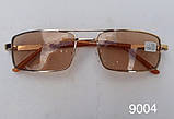 Хамелеони фотохромні окуляри з діоптріями Модель 9004 скло, фото 4