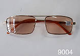 Хамелеони фотохромні окуляри з діоптріями Модель 9004 скло, фото 6