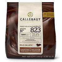 Callebaut №823 Select 33,6% натуральний молочний шоколад 400г