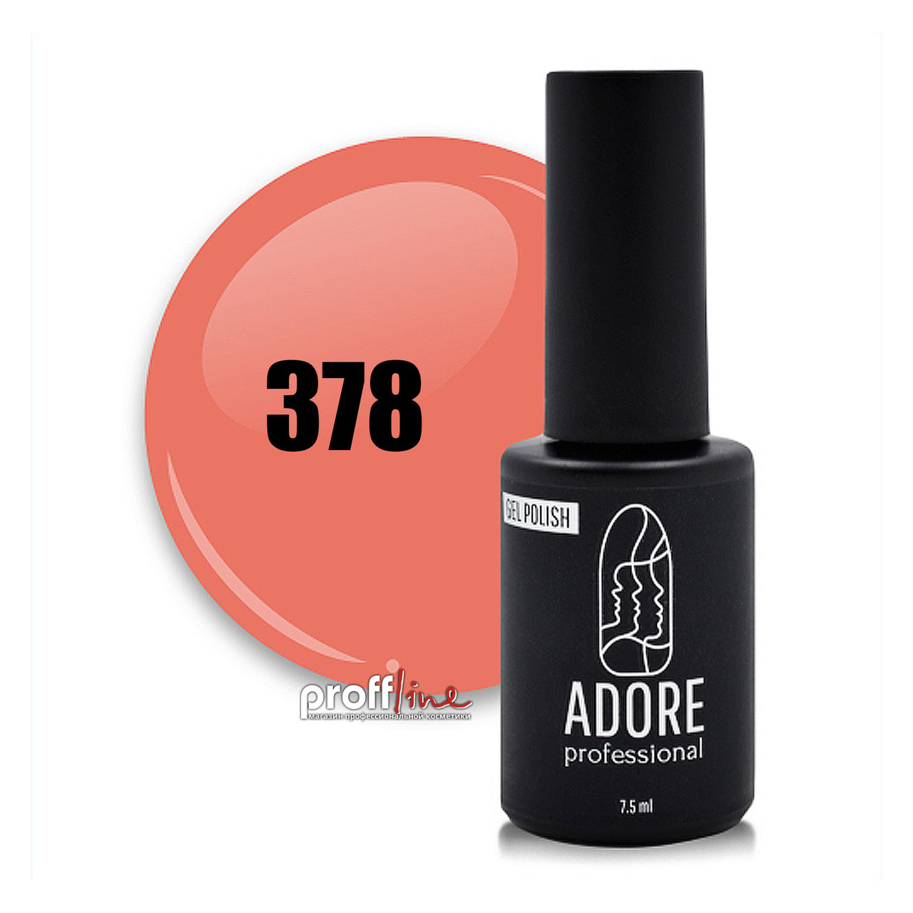 Гель-лак Adore № 378, фото 1