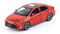 Машинка металлическая детская Toyota Corolla Auto Expert Premium Красный