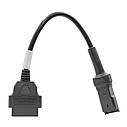 Перехідник для мотоцикла DUCATI 4 pin на 16Pin OBD2, фото 6