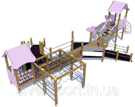 Ігровий комплекс для дітей з ОФП SiverSport KID1117, фото 1