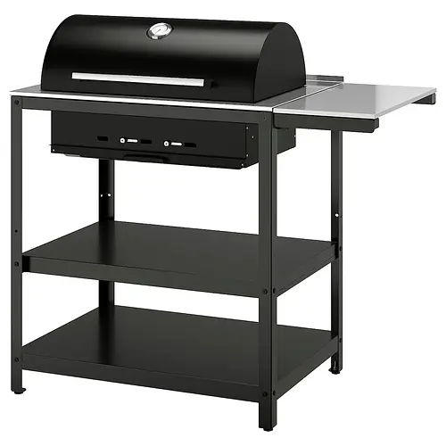 Купить GRILLSKÄR Стол для гриля на углях, нержавеющая сталь/для улицы ...