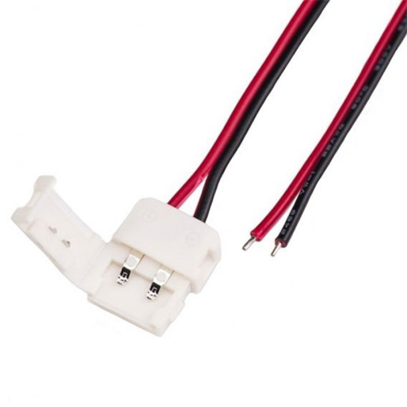 Конектор для стрічки 8 мм (SMD3528) A2P8 2pin з дротами