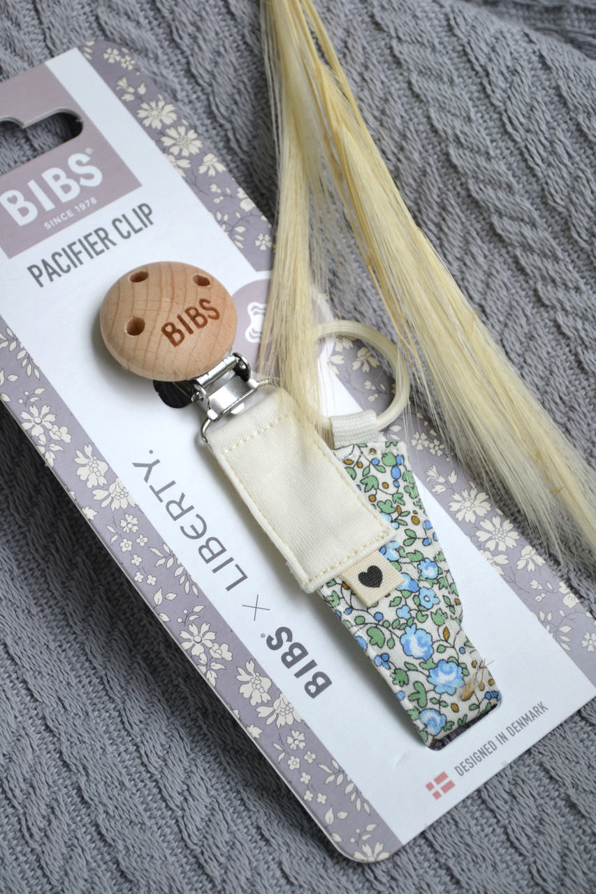 Тримач для пустушки BIBS x Liberty Pacifier Clip, Eloise Ivory