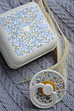 Контейнер для пустушок BIBS x Liberty Pacifier box, Eloise Ivory, фото 3
