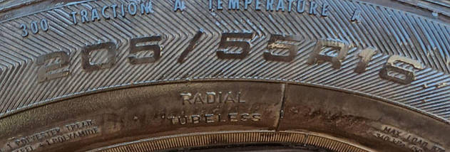 Шини легкові б у 205/55R16 GOODYEAR Vector 4 Seasons, зимові, гума бу для легкових автомобілів, фото 4