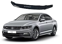 Дефлектор капота мухобойка на Volkswagen Passat В8 седан/универсал 2015-2021.