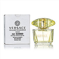 Оригинальный тестер духов Версаче Versace Yellow Diamond 90 мл, парфюм духи с цветочно цитрусовым ароматом