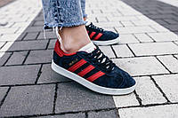 Adidas gazelle red and blue sales