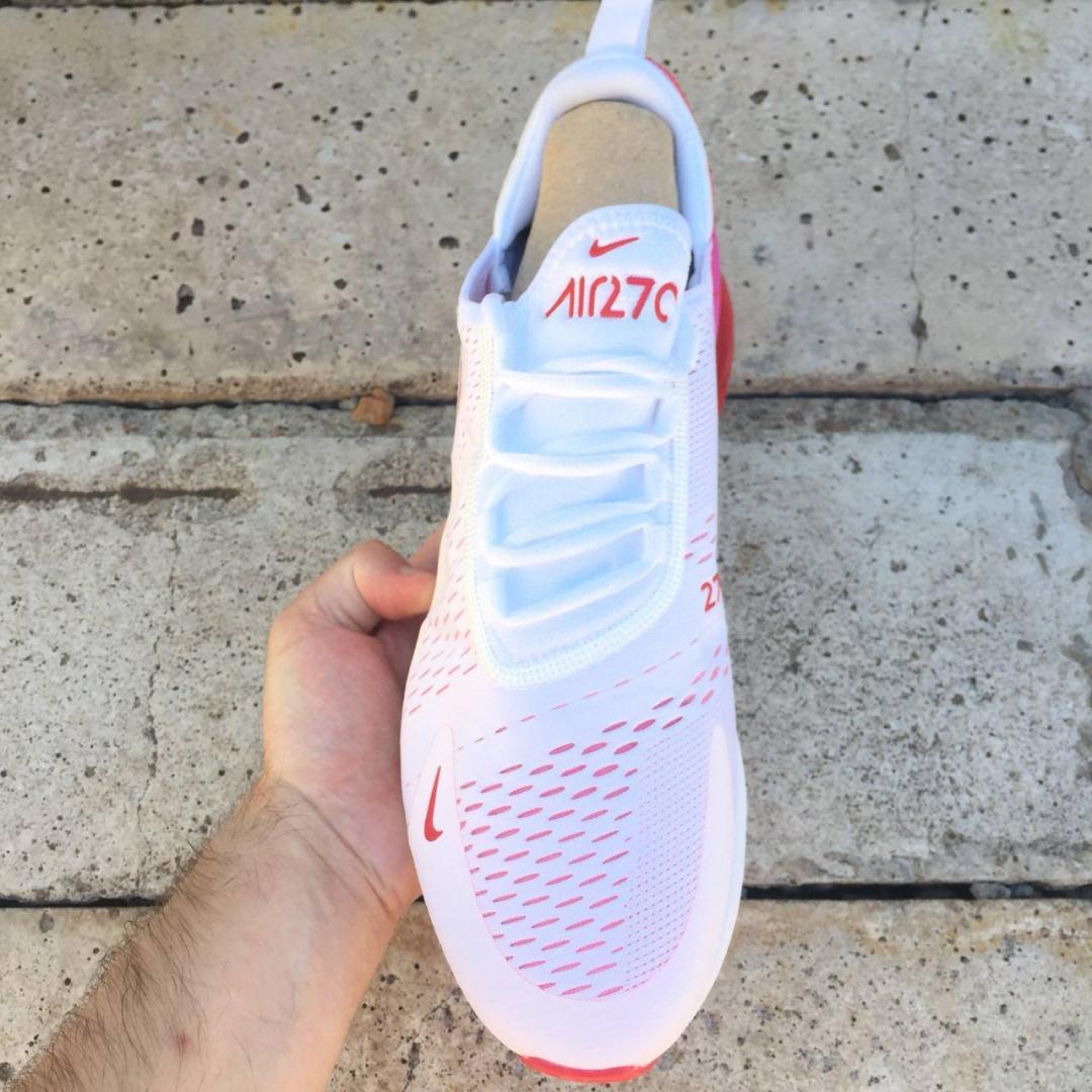Nike Air Max 270 White Red Pink ID 1881881322
