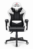 Компьютерное кресло Hell's Chair HC-1004 White-Black V_1450