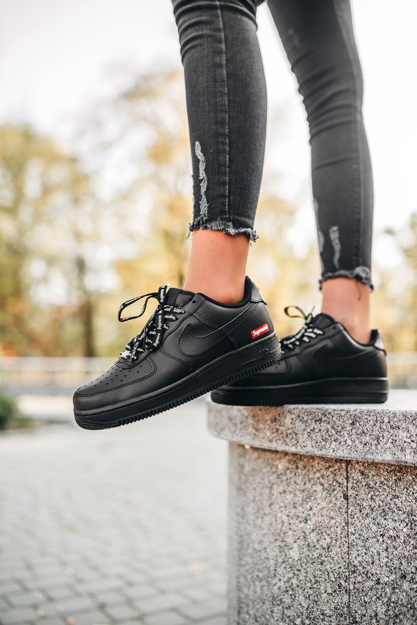 Black air force 1 supreme cheap