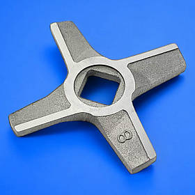 Ніж двосторонній для м'ясорубки Zelmer NR8 86.3109 10003883 (ZMMA028X) Original