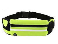 Спортивная сумка на пояс для бега-фитнеса 643445033 Зеленый