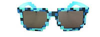Піксельні дитячі сонцезахисні окуляри Minecraft Майнкрафт (556665072) Синій