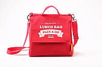 Термосумка Lunch Bag (Ланч Бег) Pack and Go "Lunch Bag L+" красный (LB107)