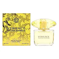 Женский парфюм духи Версаче Versace Yellow Diamond 90 мл, свежие цветочные стойкие ароматы духов для женщин