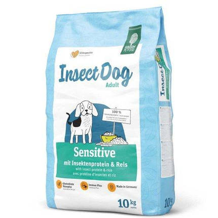Сухий корм для собак Green Petfood InsectDog sensitive 10 кг, фото 1