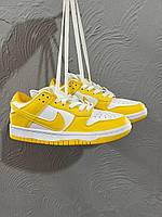 Мужские кроссовки Nike SB Dunk Low Yellow White