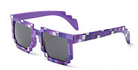 Піксельні дитячі сонцезахисні окуляри Minecraft Майнкрафт (556665072) Фіолетовий
