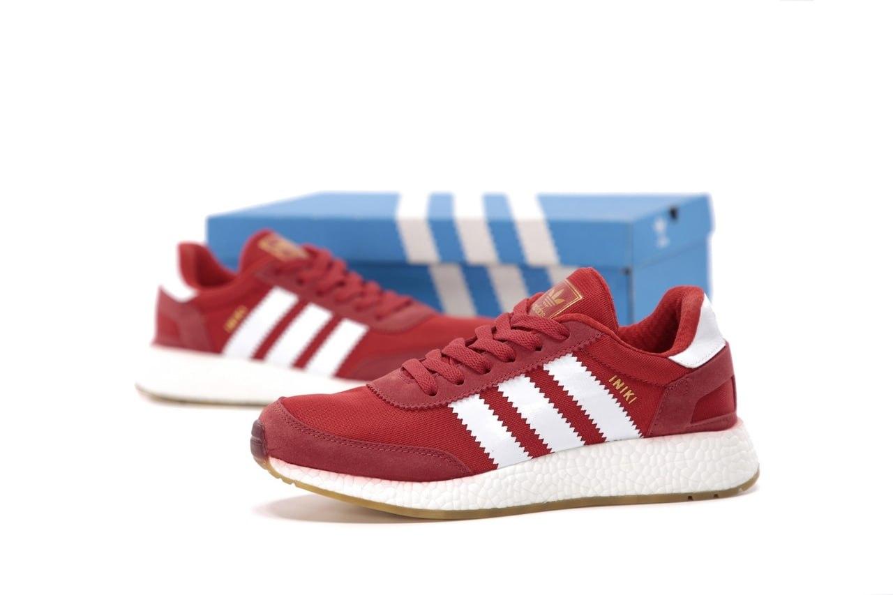 Чоловічі червоні Кросівки Adidas Iniki