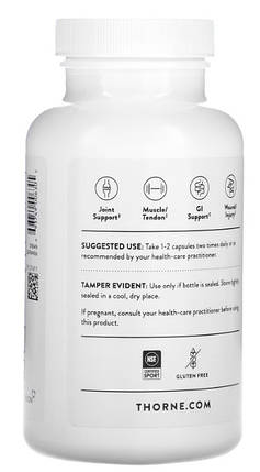 Куркума Thorne Curcumin Phytosome 1000 mg, 120 капсул, фото 3