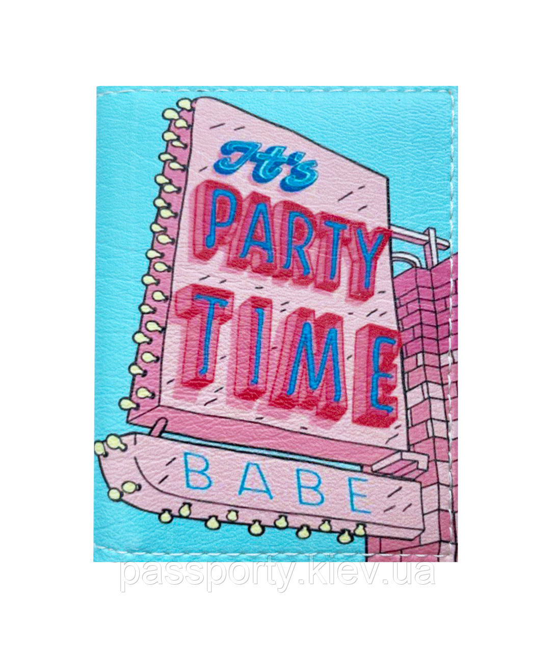 Обкладинка на біометричний паспорт PARTY TIME