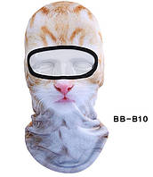 Балаклава 3D кішка руда (623667921) Звіромаска
