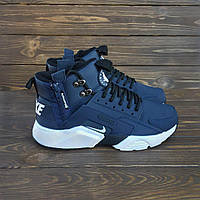 Женские кроссовки Nike Huarache x Acronym Blue White 1