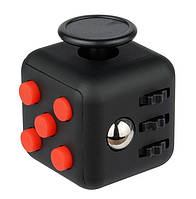 Игрушка Антистресс Fidget Cube куб 3 см (459490942) Фиджет Черно-красный