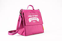 Термосумка Lunch Bag (Ланч Бег) Pack and Go "Lunch Bag L+" ягодный (LB108)