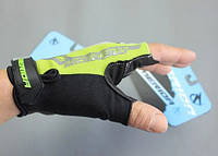 Велосипедные перчатки MERIDA без пальцев с подушечками спортивные вело (590708606) Зеленый XL