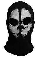 Балаклава с черепом Call of Duty Ghost (Гоуст) (575483965--8) подшлемник головной убор Логана Черный One