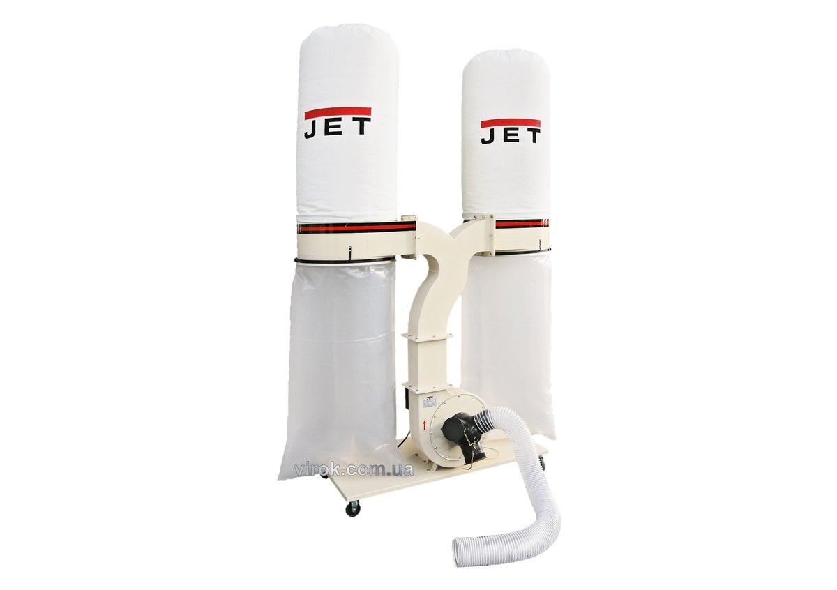 Витяжна устатковина JET DC-2300 : 230 В, 2.2 (1.7) кВт; продукт.- 2300м³/год, пор.збір. V=200л х 2 - фото 1 - id-p1881881033